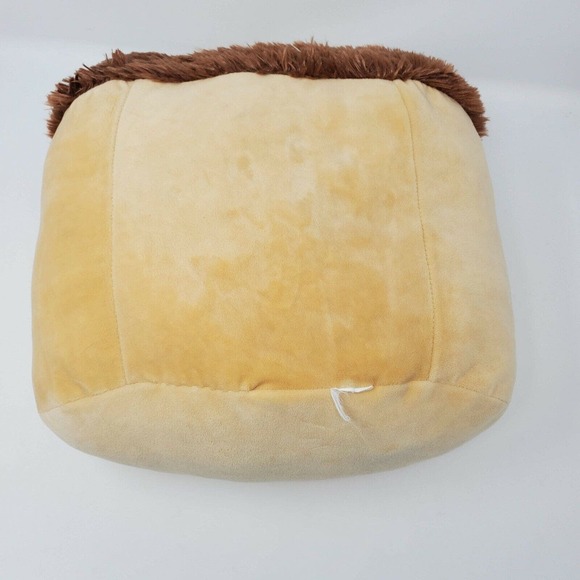 Stackable Plush Stuffed Animal Lion Valentine's Day Hearts Squishy Tan Brown 11" - Picture 4 of 5